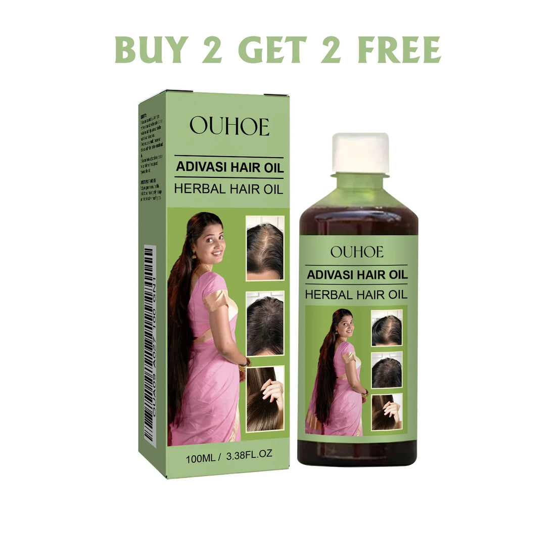 Herbal Hair Care Oil for Scalp Nourishment & Soft Healthy Hair