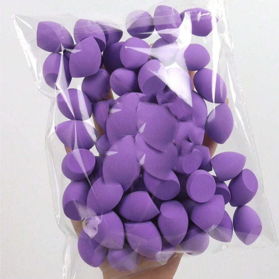 20PCS Mini Finger Puff Makeup Sponge Set for Foundation & Concealer