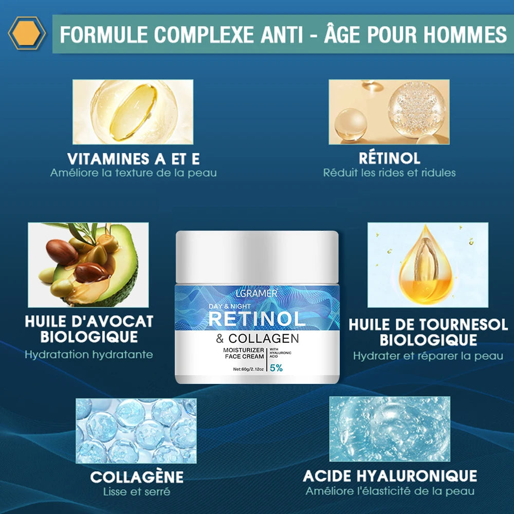 Retinol Firming Face & Neck Cream for Anti-Aging Care