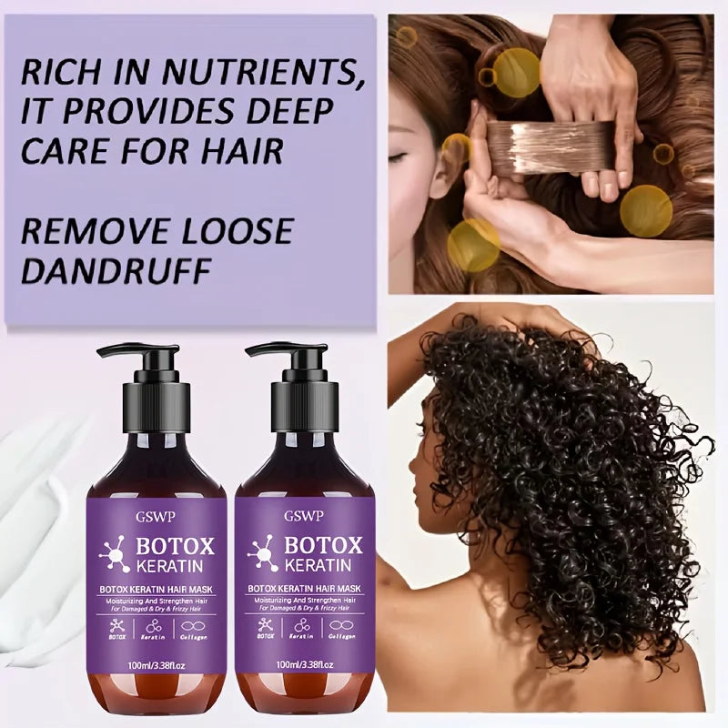 Botox Keratin Hair Mask for Smooth & Frizz-Free Hair
