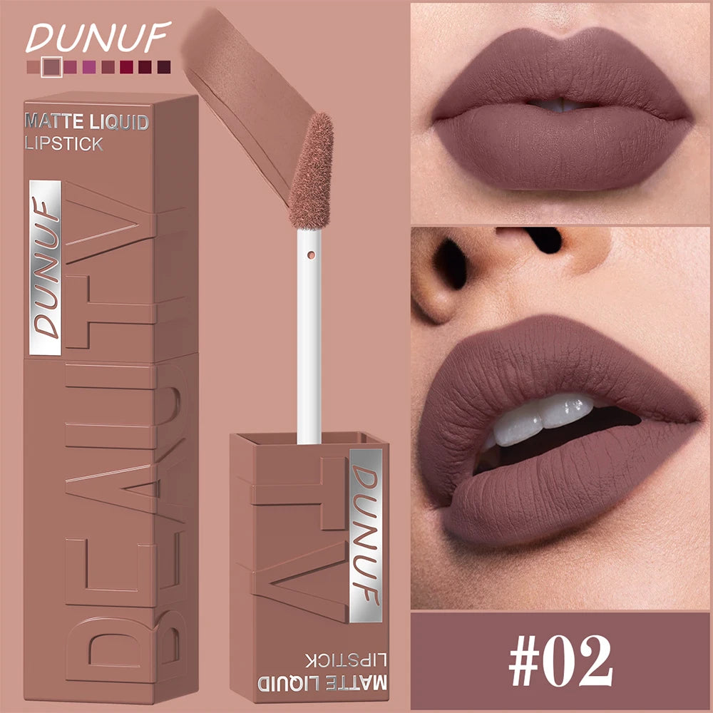 Matte Velvet Waterproof Lipstick Gloss – Long-Lasting Non-Sticky Lip Makeup
