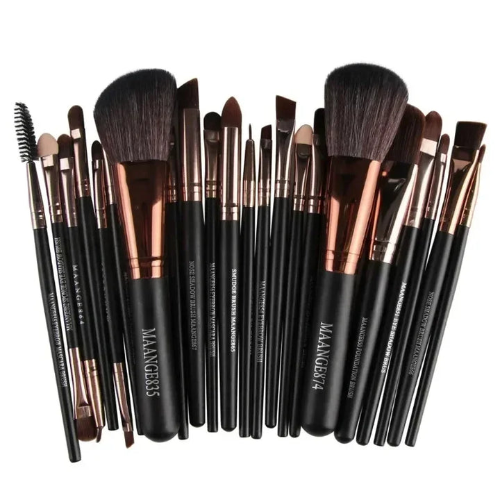 Professional Makeup Brush Set for Eyeshadow, Eyeliner & Face Makeup