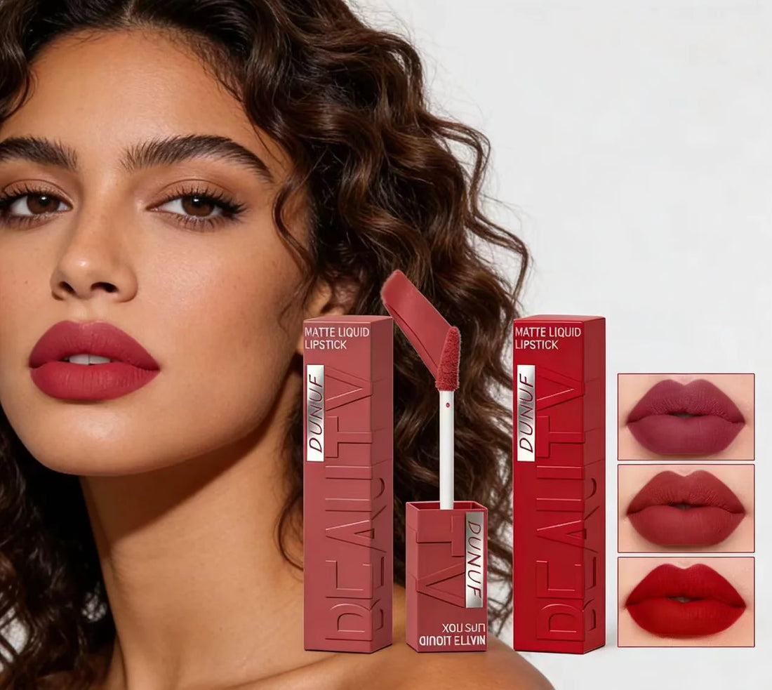Matte Velvet Waterproof Lipstick Gloss – Long-Lasting Non-Sticky Lip Makeup