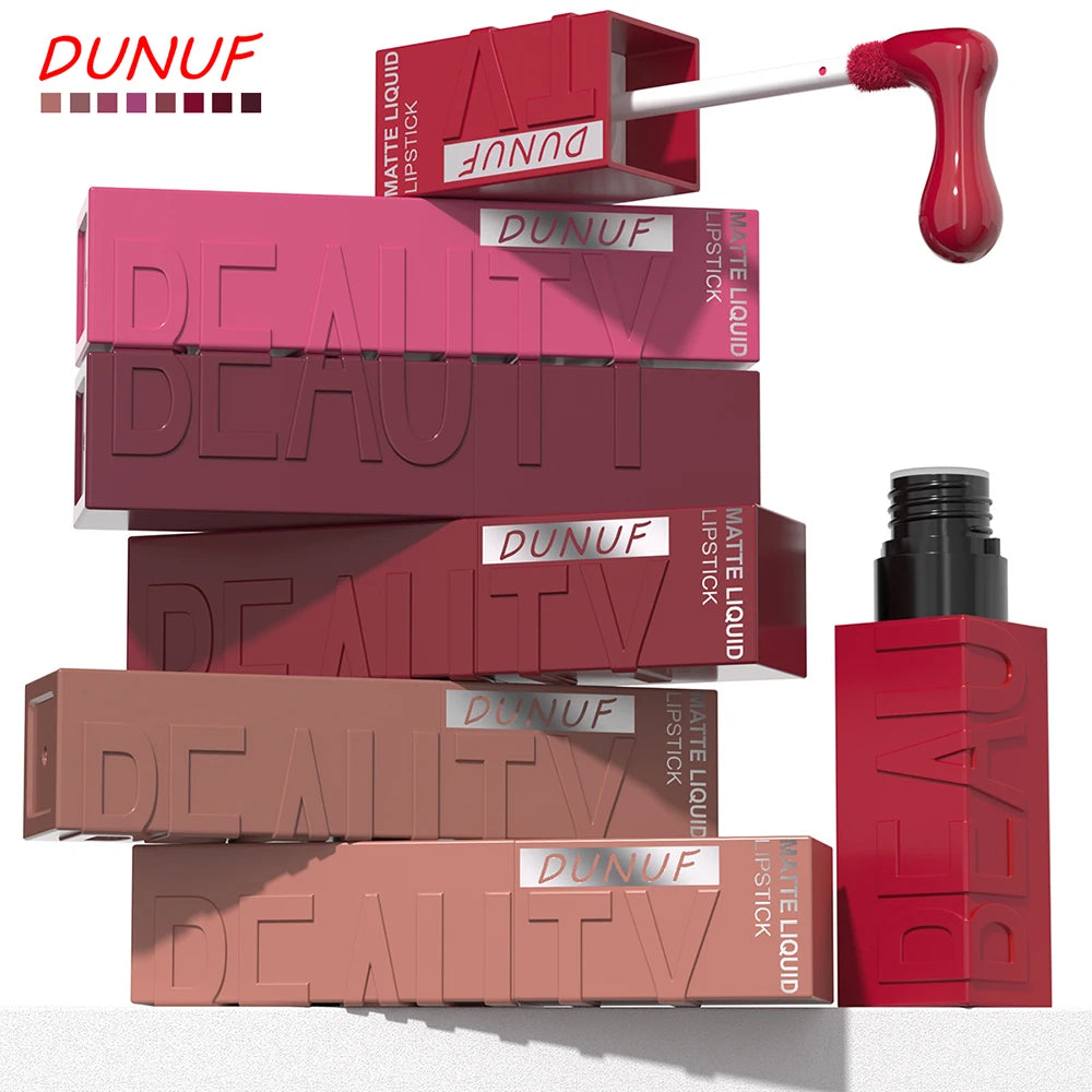 Matte Velvet Waterproof Lipstick Gloss – Long-Lasting Non-Sticky Lip Makeup