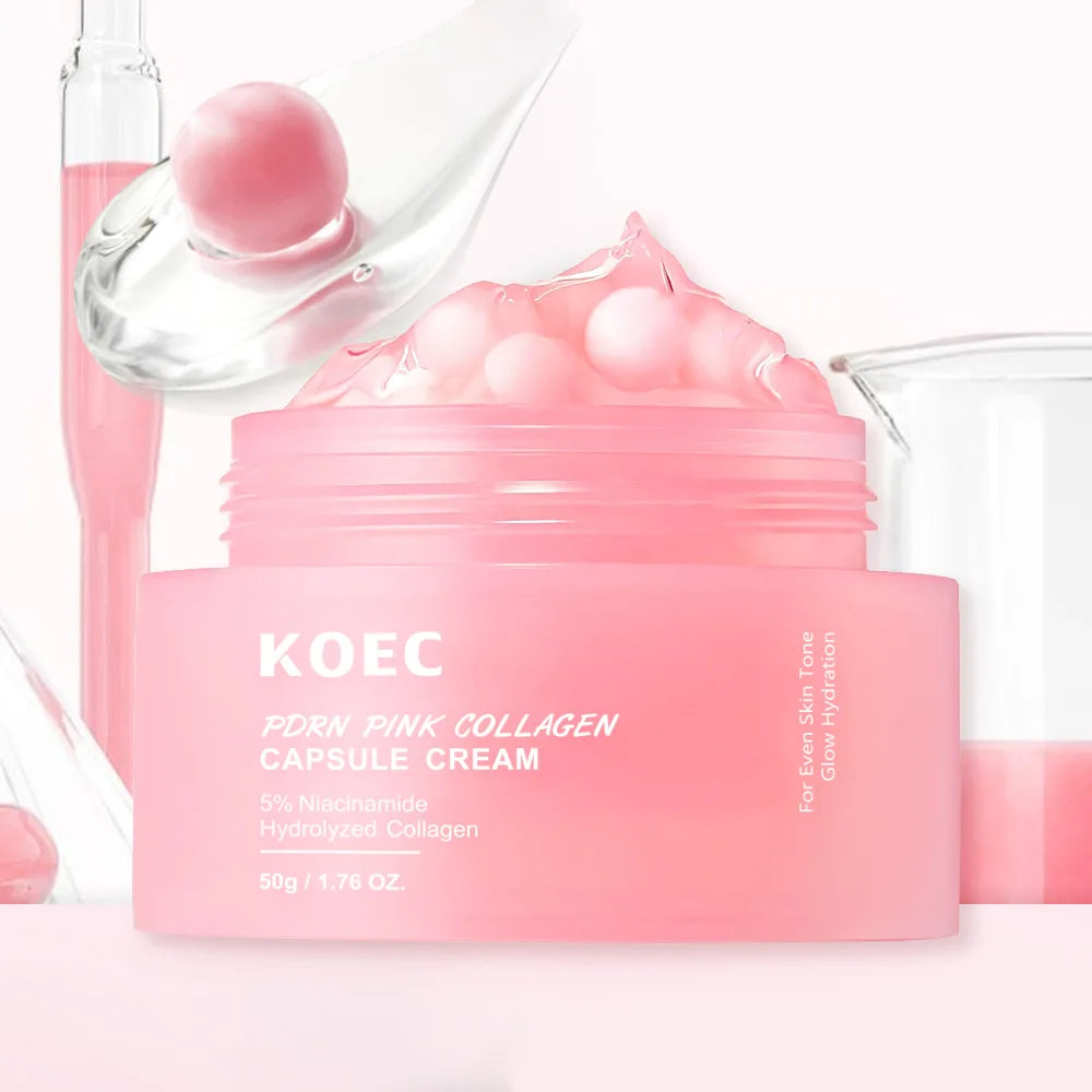 Pink Collagen Capsule Cream with Niacinamide