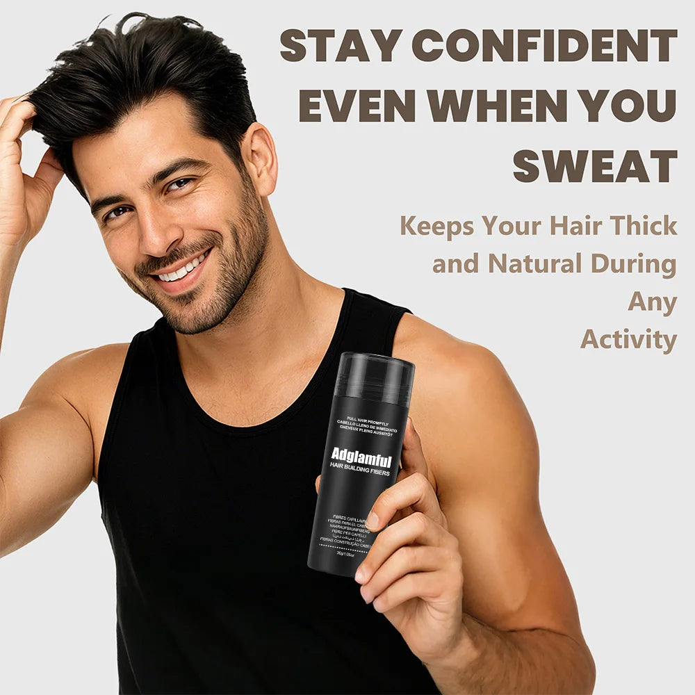 Hair Fiber Powder for Instant Thickening & Full Hair Look