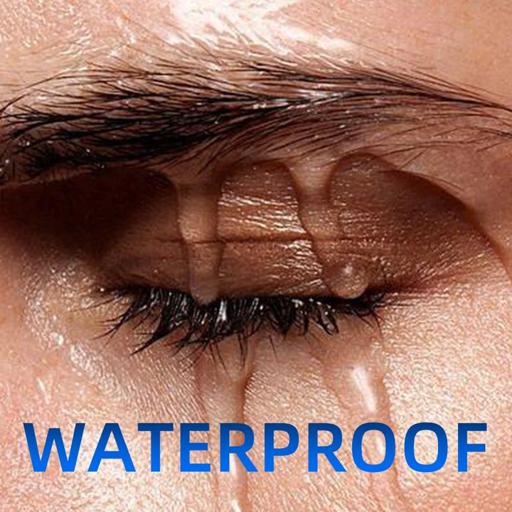 5D Black Waterproof Silk Fiber Mascara for Long Thick Lashes