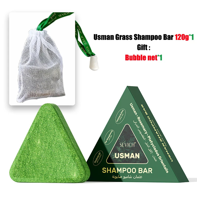 Herbal Hair Growth Shampoo Bar for Stronger Hair Roots