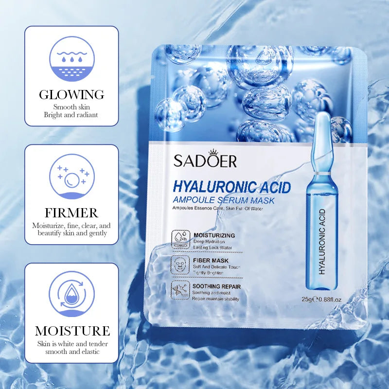 Hyaluronic Acid Hydrating Firming Facial Mask Set