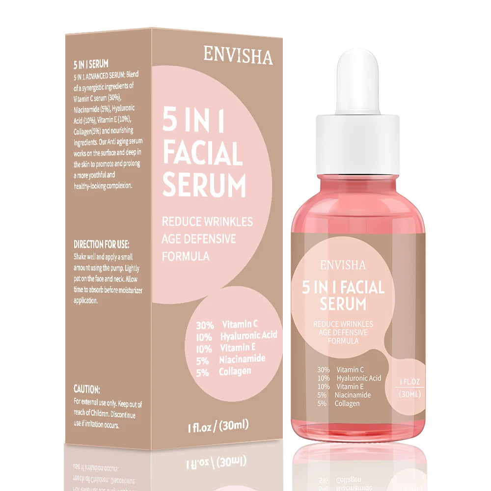 4-in-1 Face Serum with Hyaluronic Acid & Niacinamide
