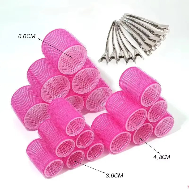 DIY Hair Curling Rollers Set for Air Bangs & Lazy Styling