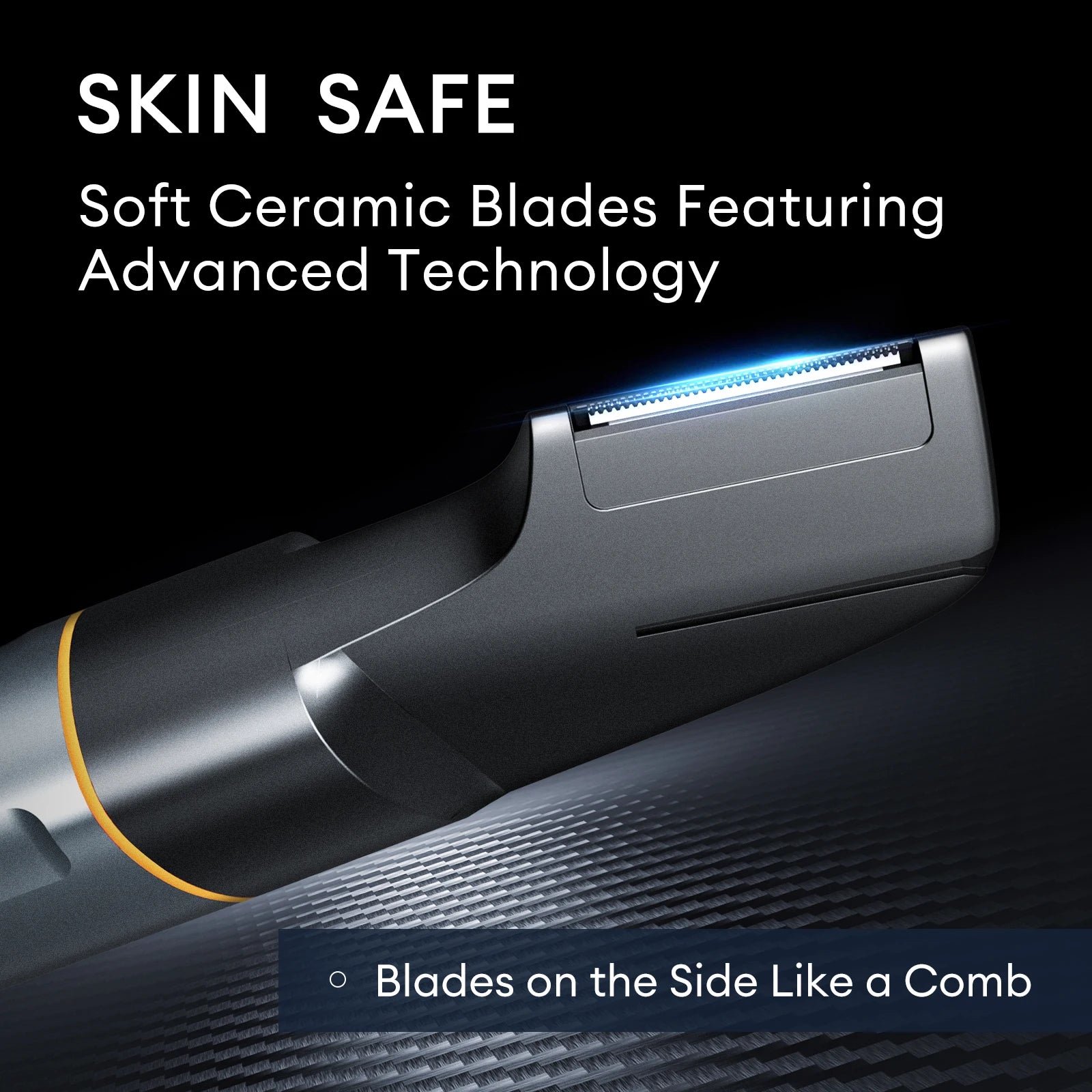 3-in-1 Waterproof Men’s Body Hair Trimmer Kit