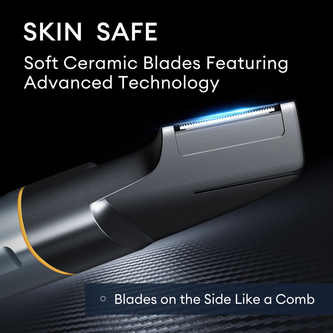 3-in-1 Waterproof Men’s Body Hair Trimmer Kit