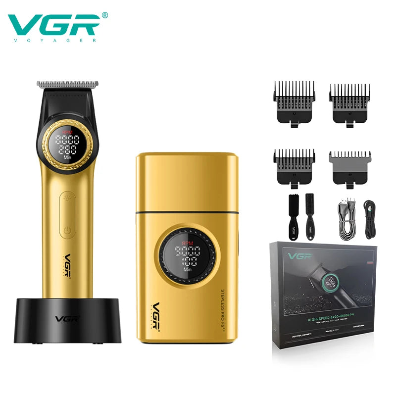 Multifunctional Men’s Hair Clipper & Electric Grooming Set