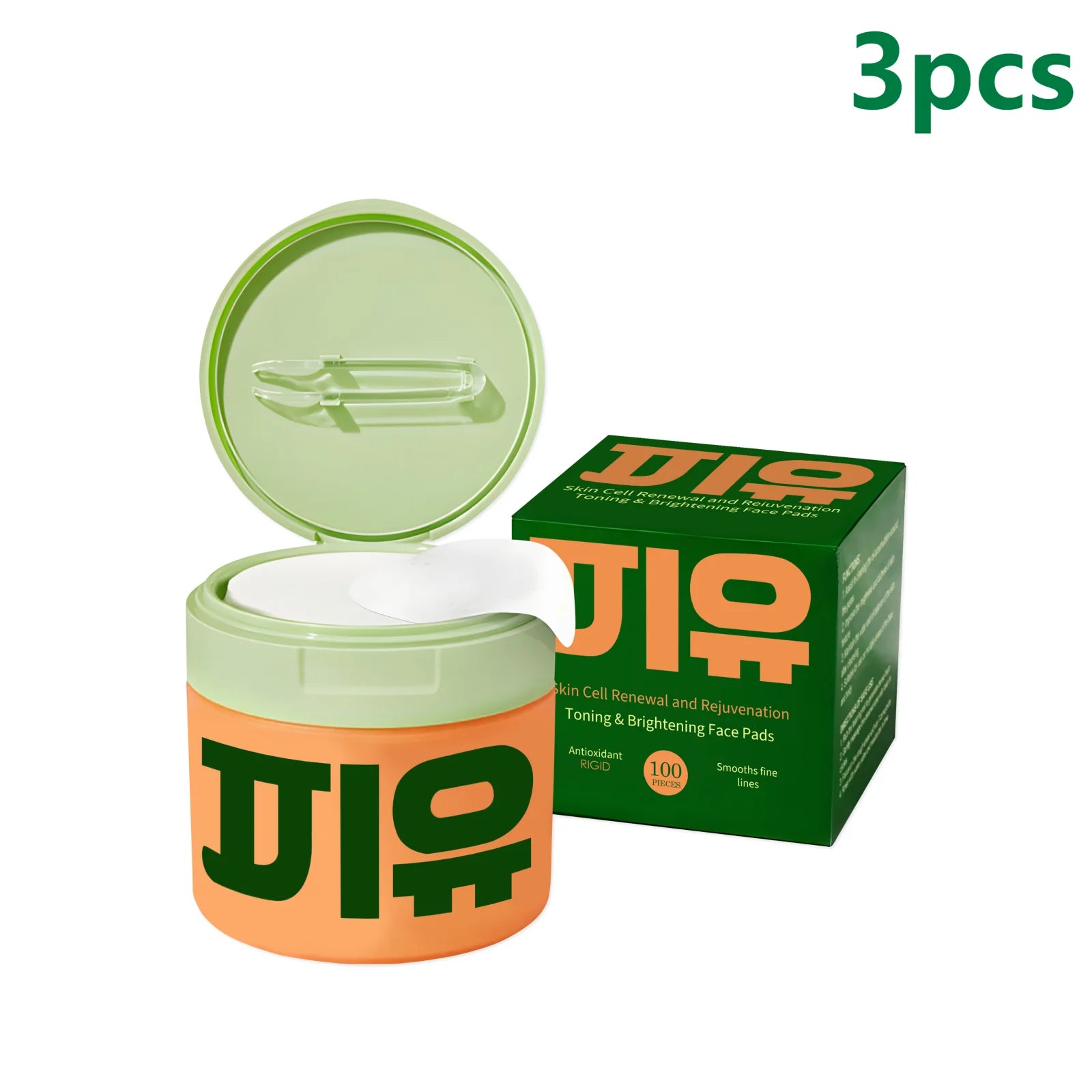 Centella Asiatica Toner Pads with Snail Mucin for Sensitive Skin