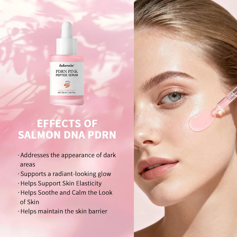 DNA PDRN Pink Peptide Glow Serum for Hydrating Skin