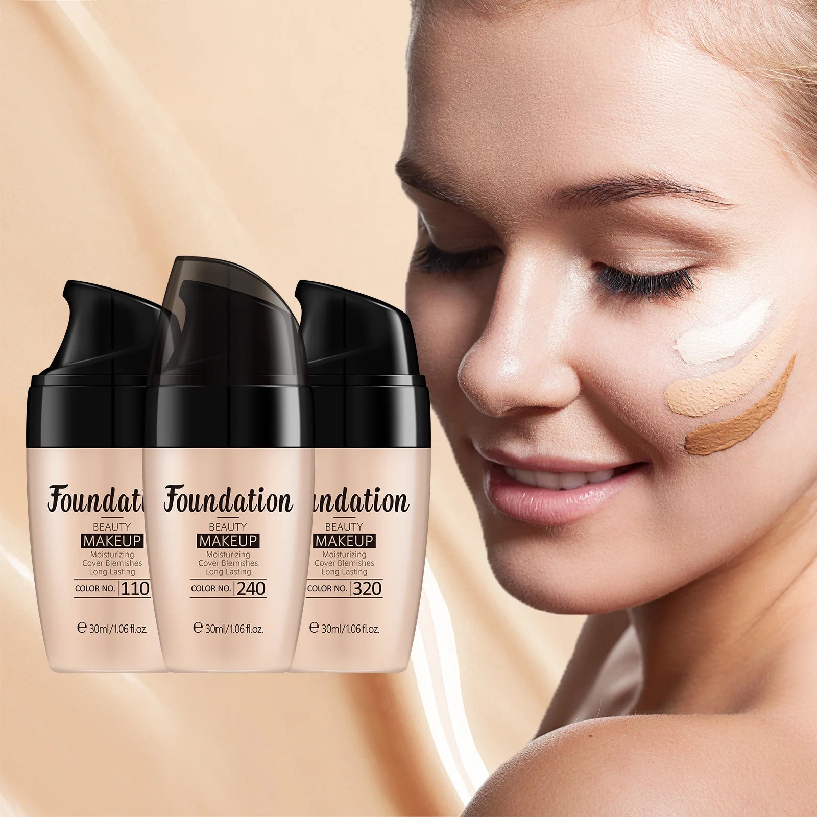 Hydrating Full Coverage Liquid Foundation 30ml