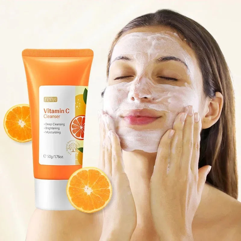 Vitamin C Deep Cleansing Face Wash Foam Cleanser