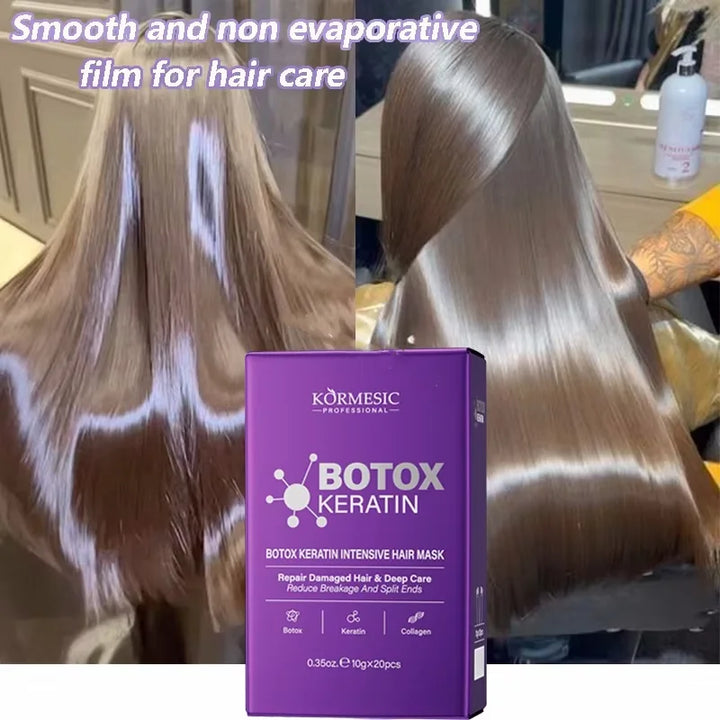 Keratin Hair Repair Mask for Smooth Shiny & Frizz-Free Hair