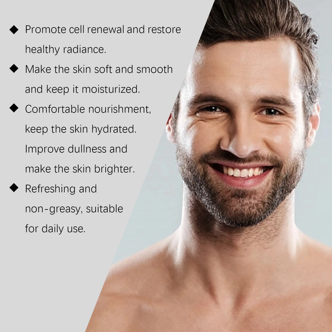 Men’s Retinol Hydrating Serum for Anti-Aging & Pore Care