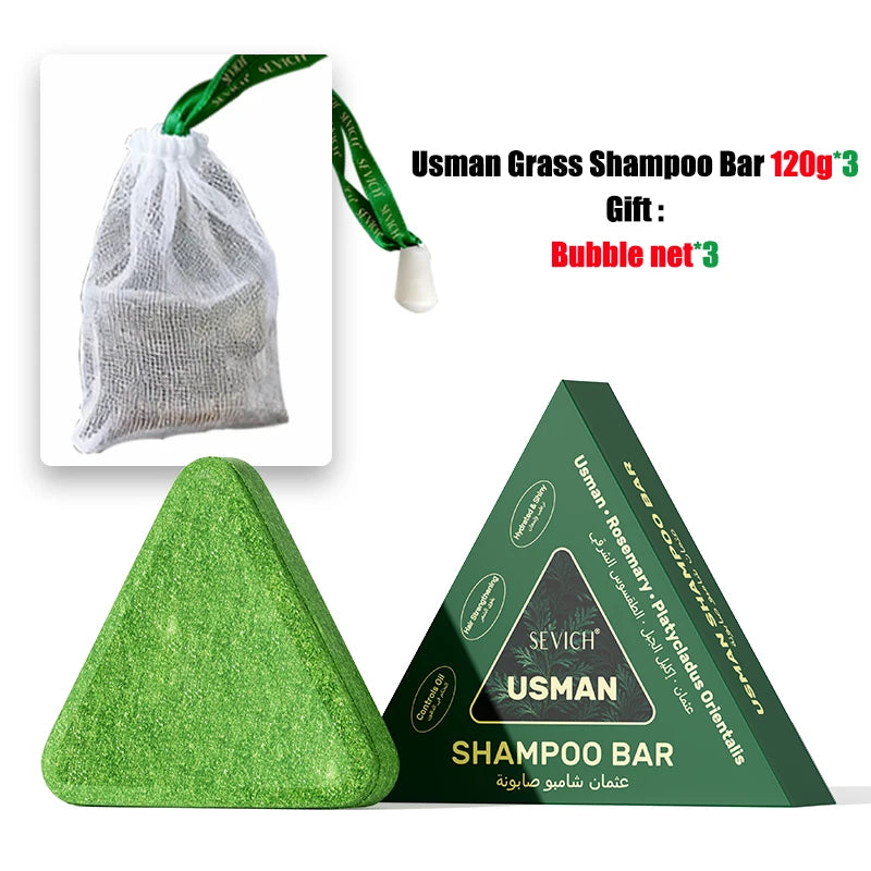 Herbal Hair Growth Shampoo Bar for Stronger Hair Roots