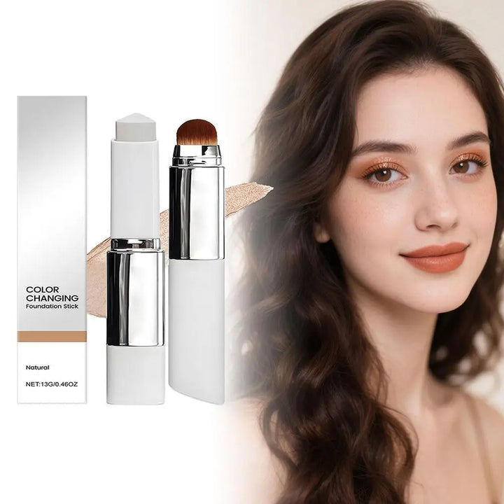 2-in-1 Color-Changing Hydrating Foundation Stick for Natural Glow
