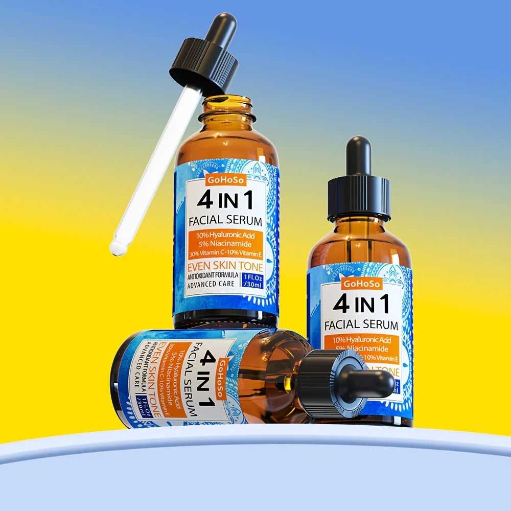 4-in-1 Face Serum with Hyaluronic Acid & Niacinamide