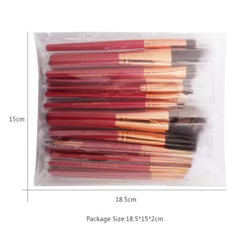 Professional Makeup Brush Set for Eyeshadow, Eyeliner & Face Makeup