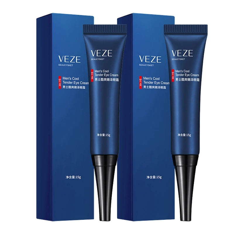 1/2/3pcs VENZEN Men's Eye Cream Anti Dark Circles Remove Eye Bags Firming Moisturizing Eyes Cream for Men Eyes Skin Care