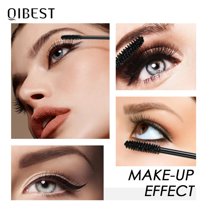 4D Silk Fiber Waterproof Mascara for Thick Long Lashes