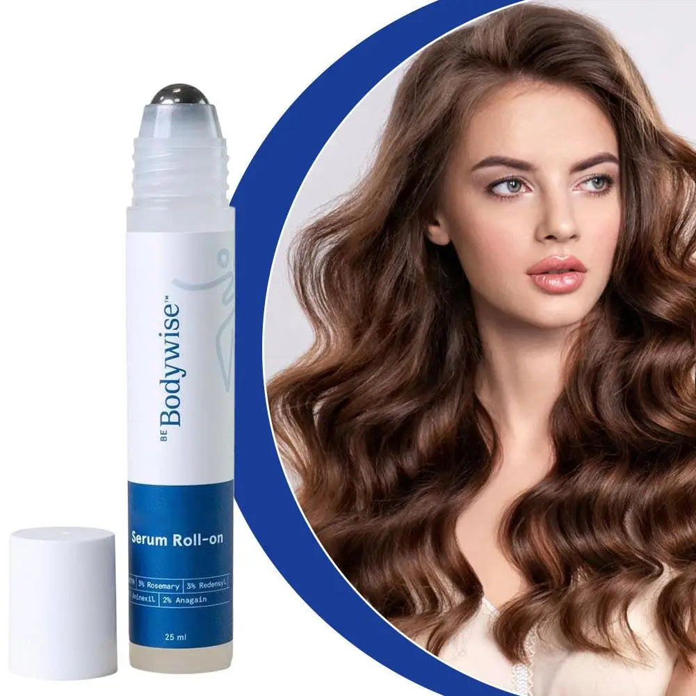Bodywise Rosemary Hair Serum Roll-On for Scalp Nourishment & Anti-Frizz Care