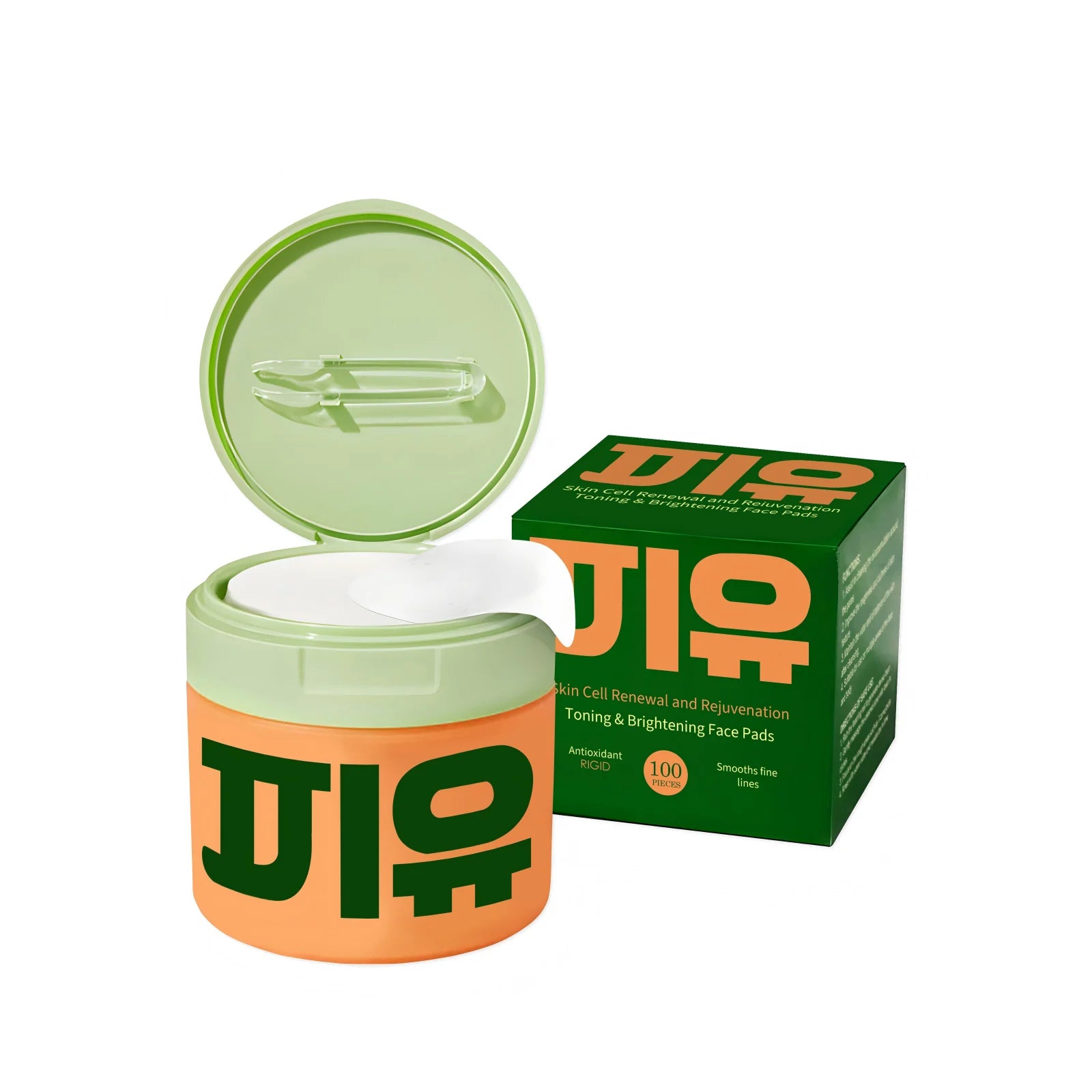 Centella Asiatica Toner Pads with Snail Mucin for Sensitive Skin