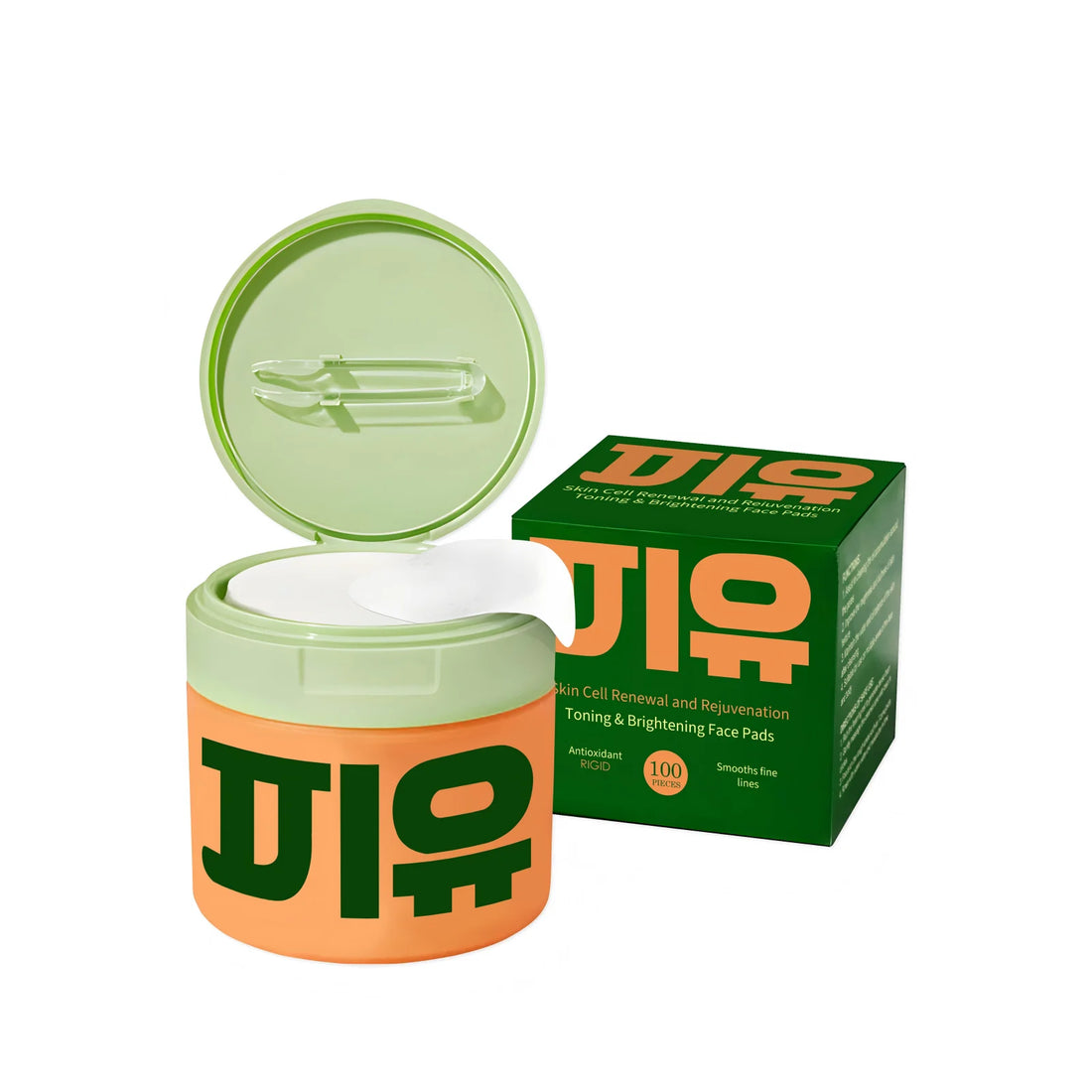 Centella Asiatica Toner Pads with Snail Mucin for Sensitive Skin