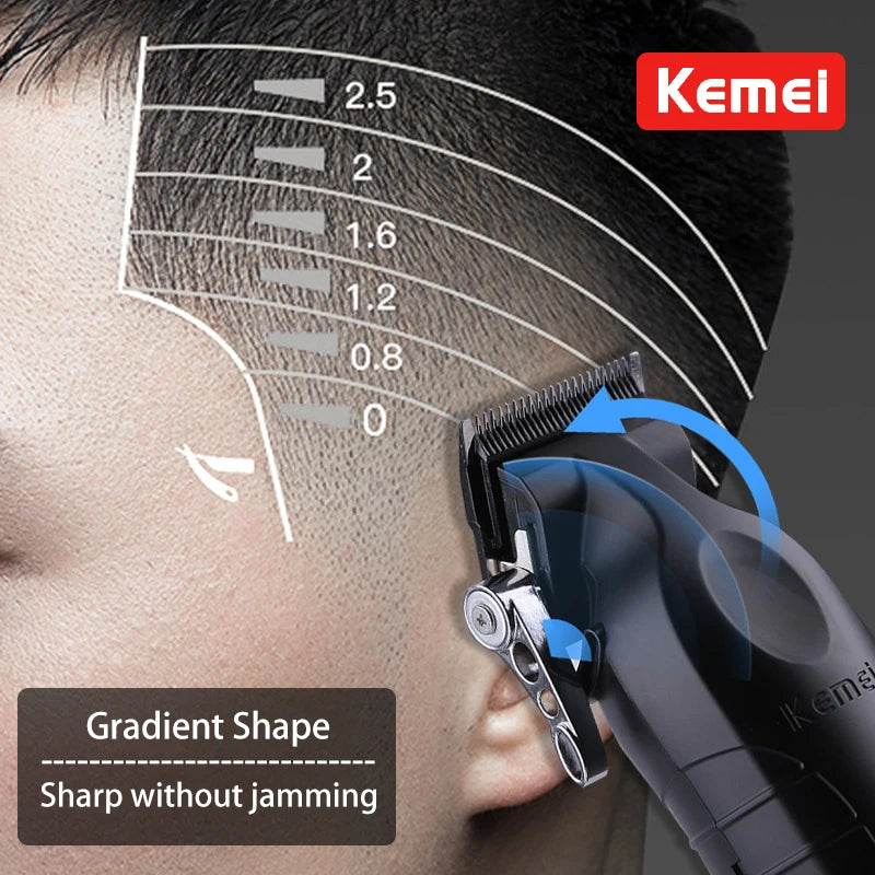 Kemei KM-2296 & KM-2299 Professional Hair Clipper Kit