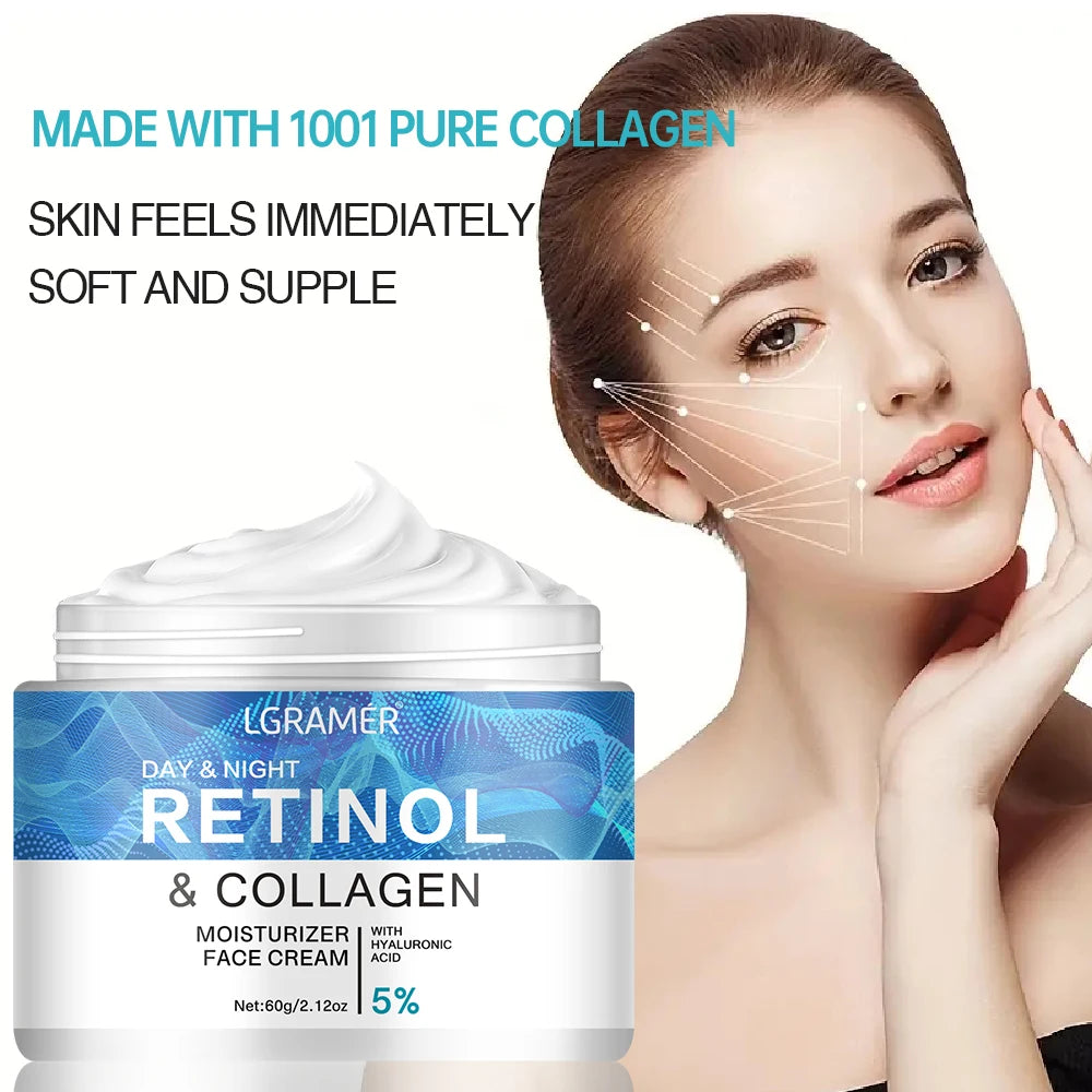 Retinol Firming Face & Neck Cream for Anti-Aging Care