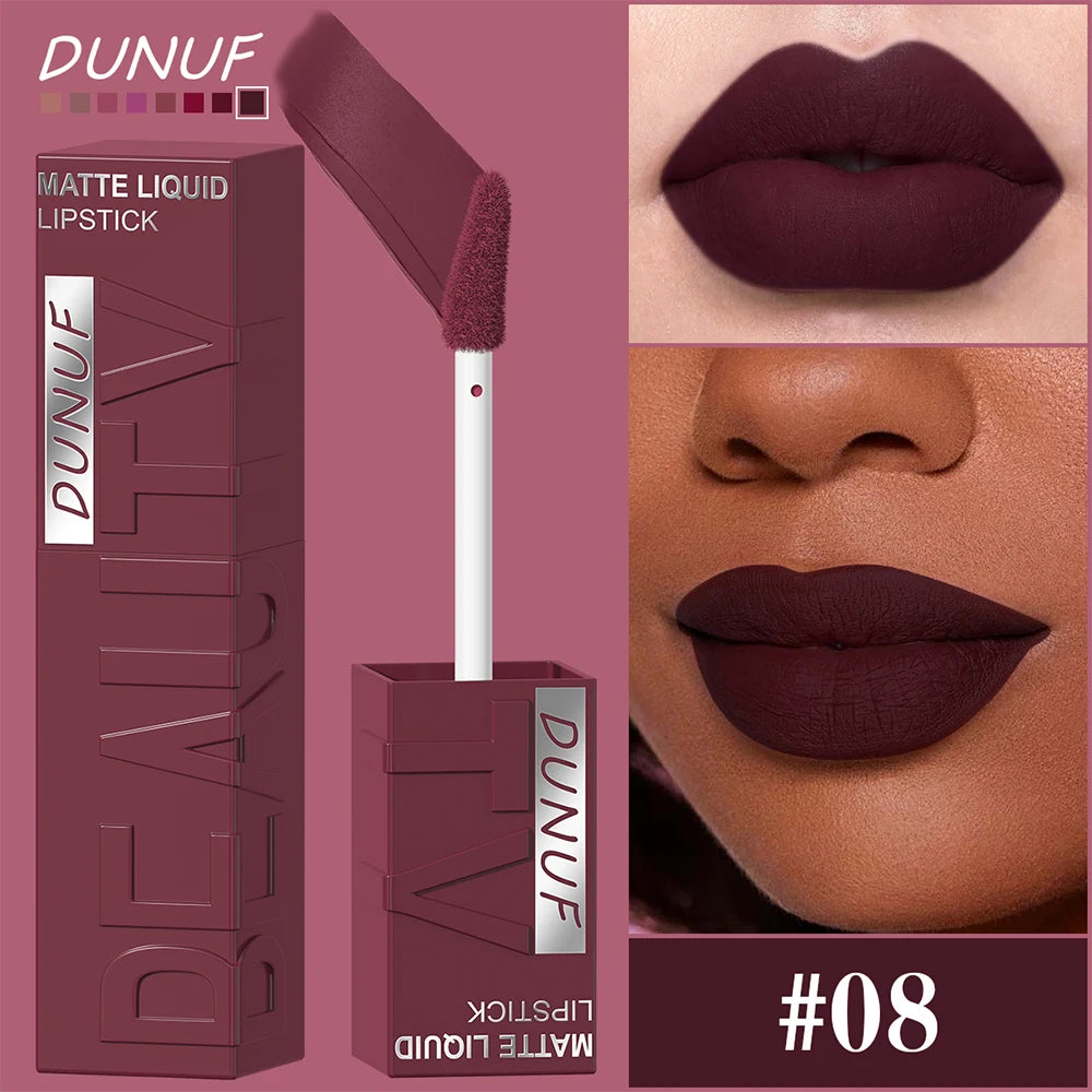 Matte Velvet Waterproof Lipstick Gloss – Long-Lasting Non-Sticky Lip Makeup