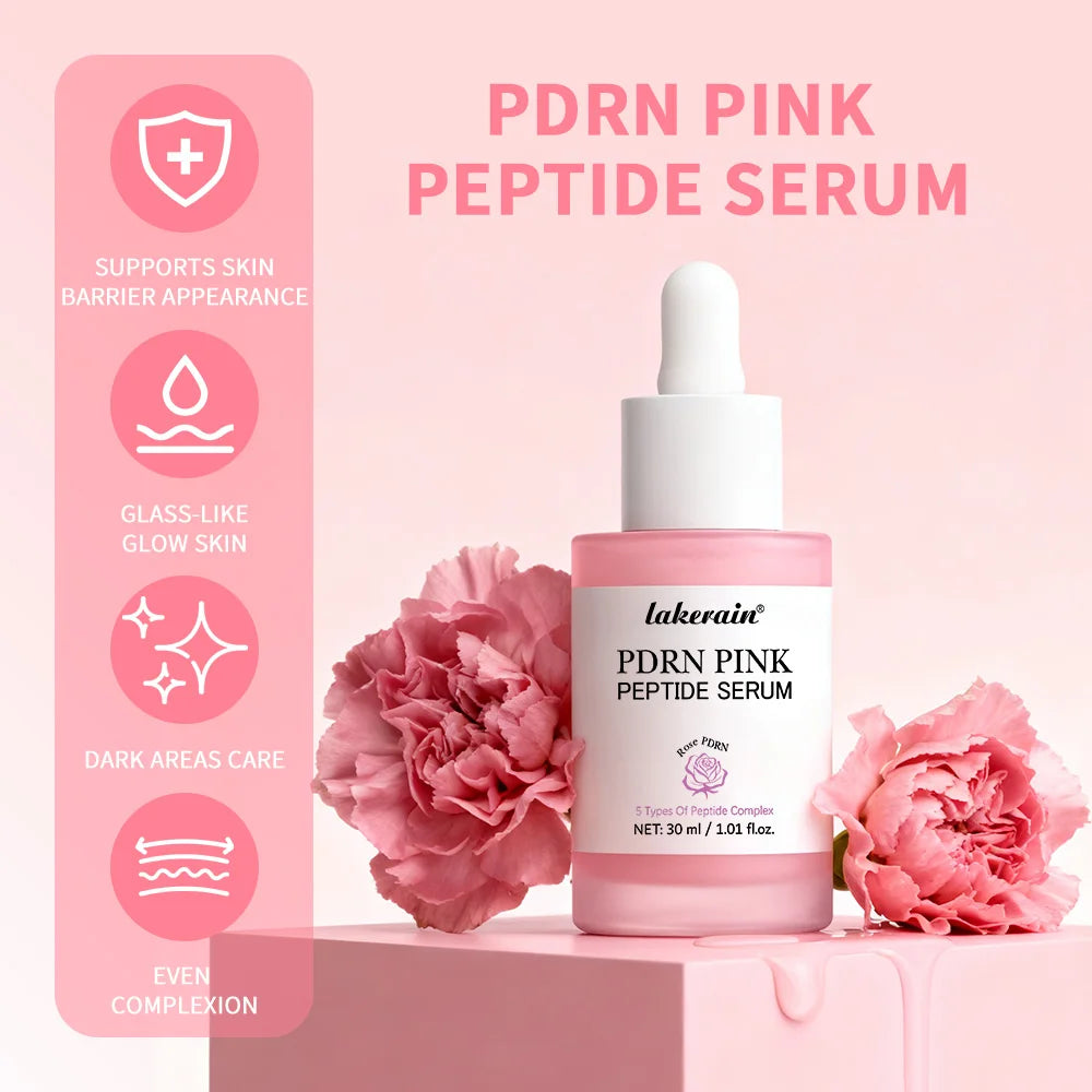 DNA PDRN Pink Peptide Glow Serum for Hydrating Skin