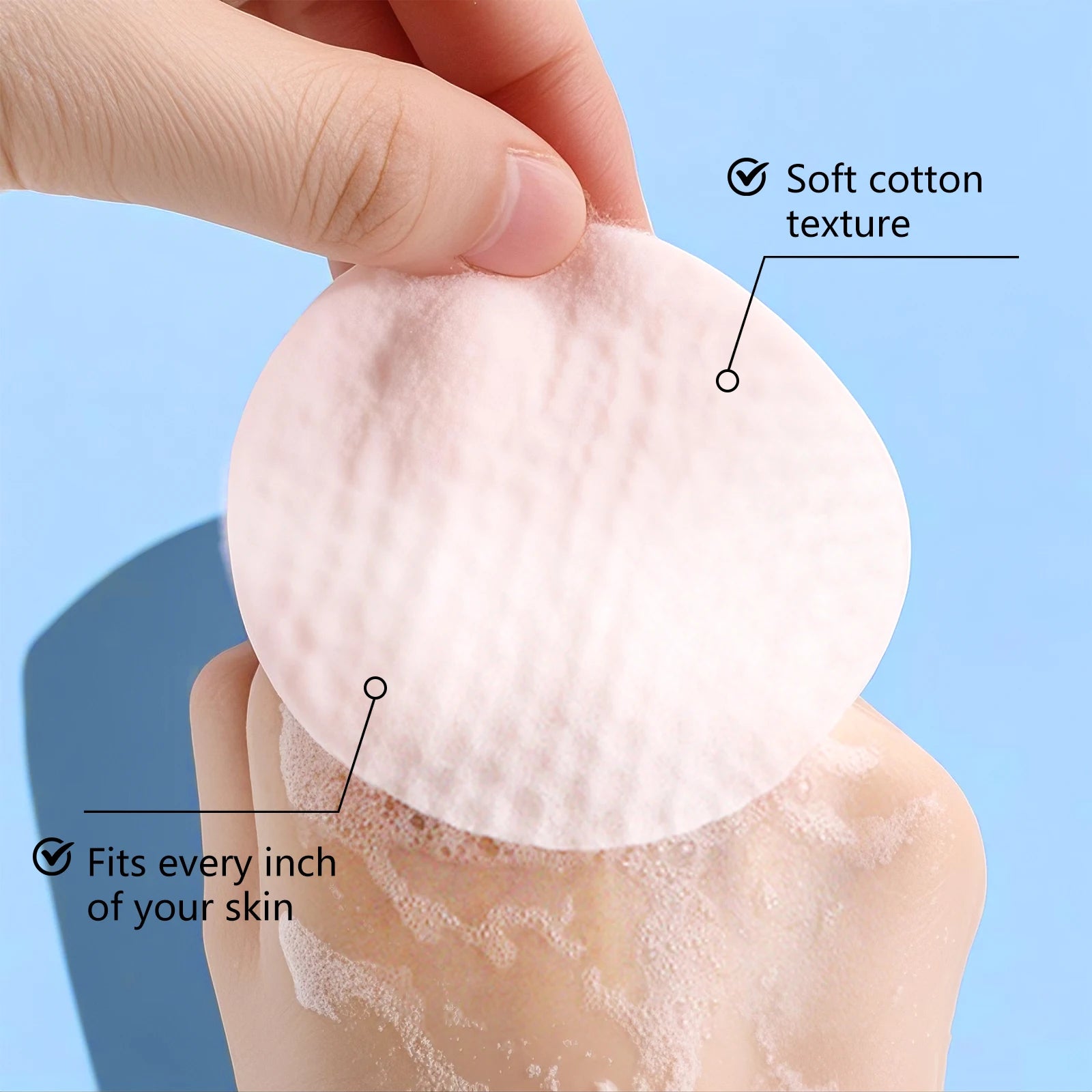 Dual-Effect AHA BHA Exfoliating Facial Toner Pads