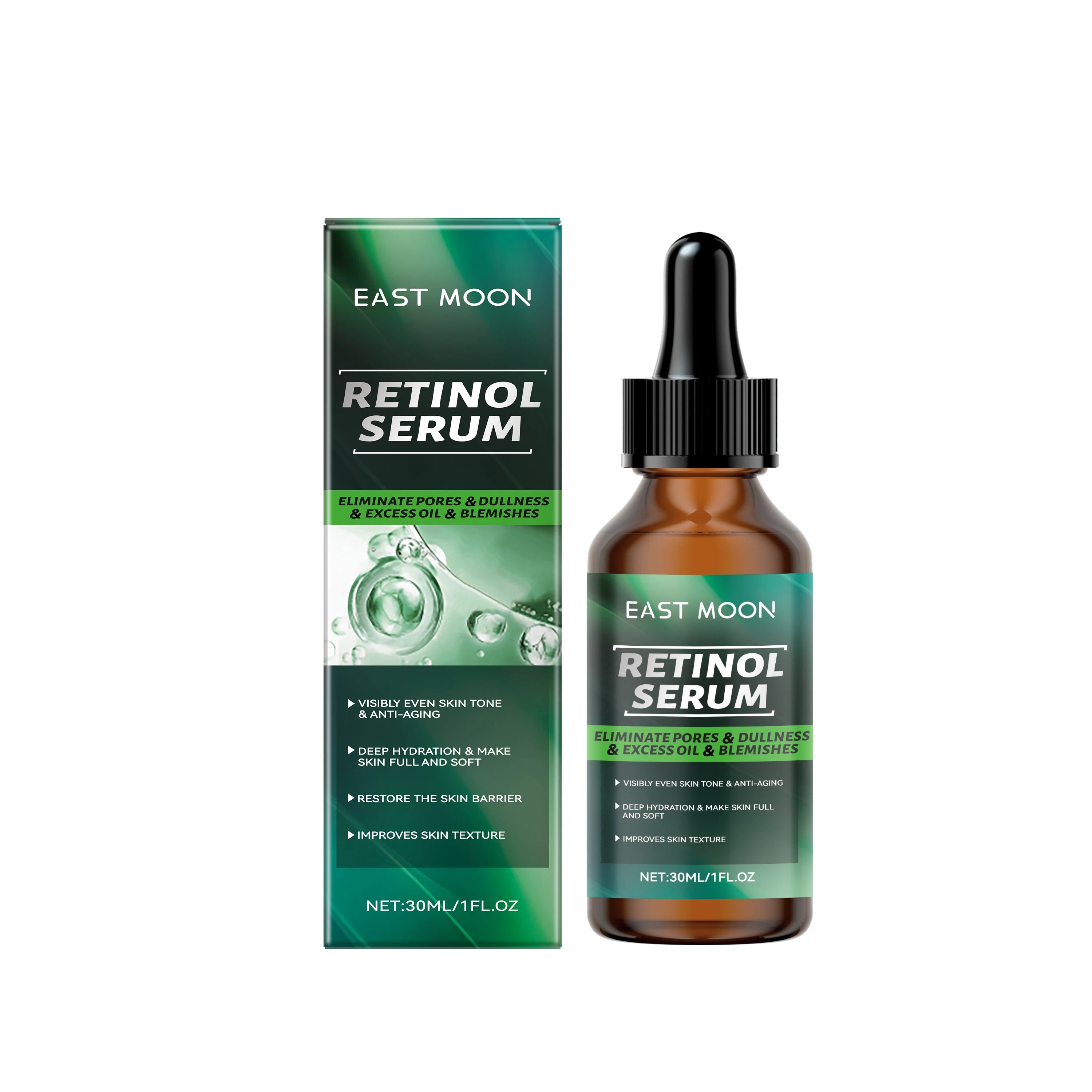 Men’s Retinol Hydrating Serum for Anti-Aging & Pore Care