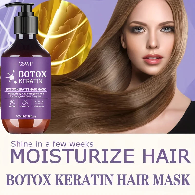 Botox Keratin Hair Mask for Smooth & Frizz-Free Hair