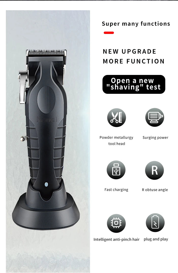 Kemei KM-2296 & KM-2299 Professional Hair Clipper Kit