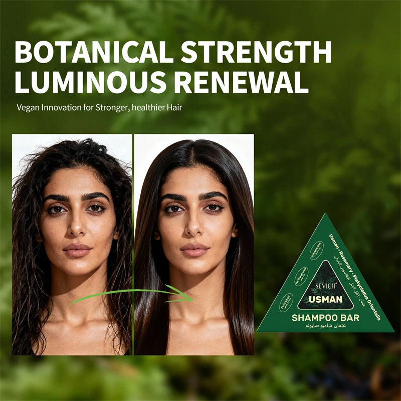 Herbal Hair Growth Shampoo Bar for Stronger Hair Roots
