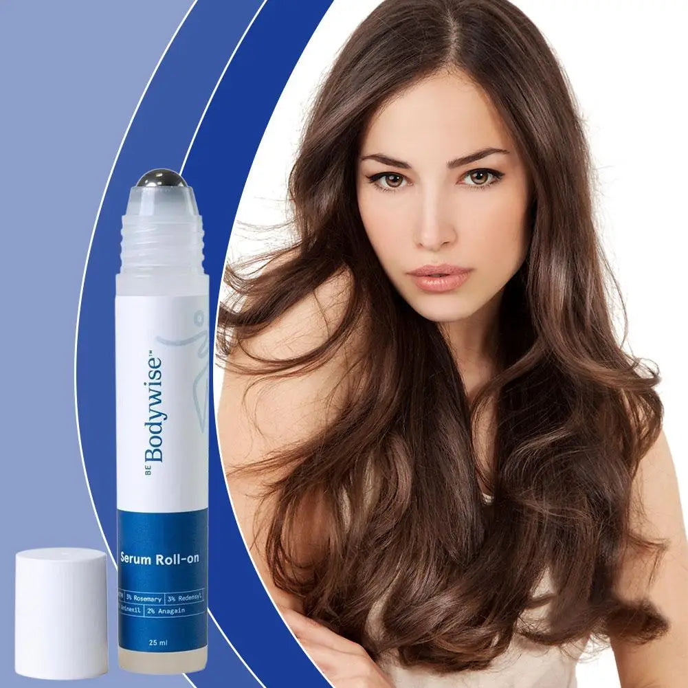 Bodywise Rosemary Hair Serum Roll-On for Scalp Nourishment & Anti-Frizz Care