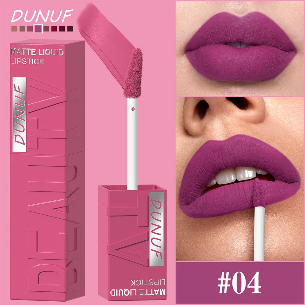Matte Velvet Waterproof Lipstick Gloss – Long-Lasting Non-Sticky Lip Makeup