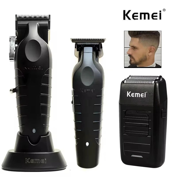 Kemei KM-2296 & KM-2299 Professional Hair Clipper Kit