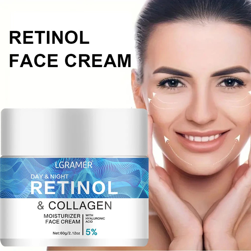 Retinol Firming Face & Neck Cream for Anti-Aging Care