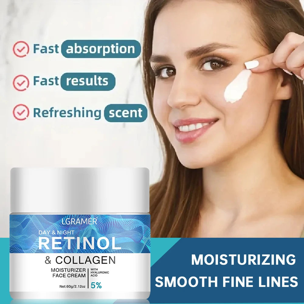 Retinol Firming Face & Neck Cream for Anti-Aging Care