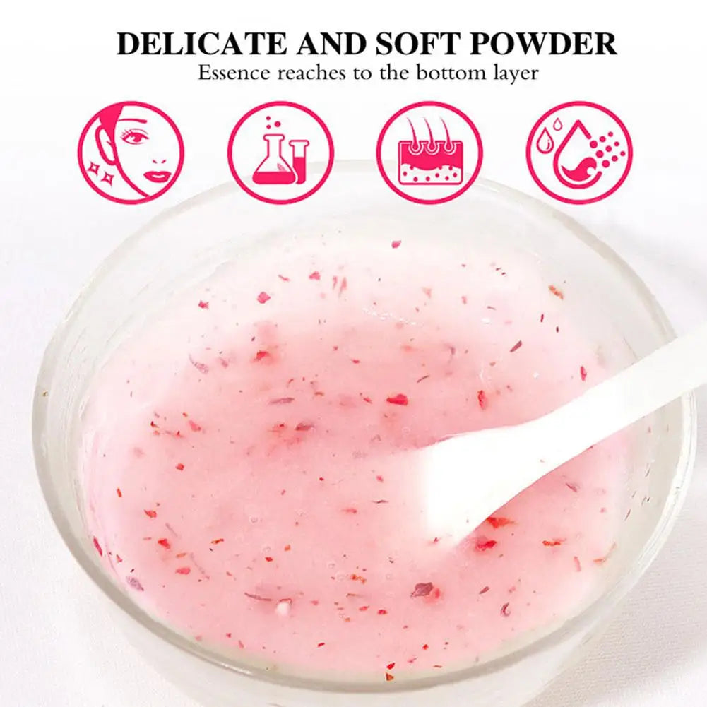 Professional Rose Hydro Jelly Peel-Off Facial Mask Powder