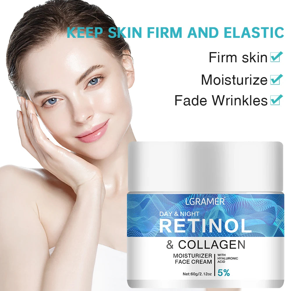 Retinol Firming Face & Neck Cream for Anti-Aging Care
