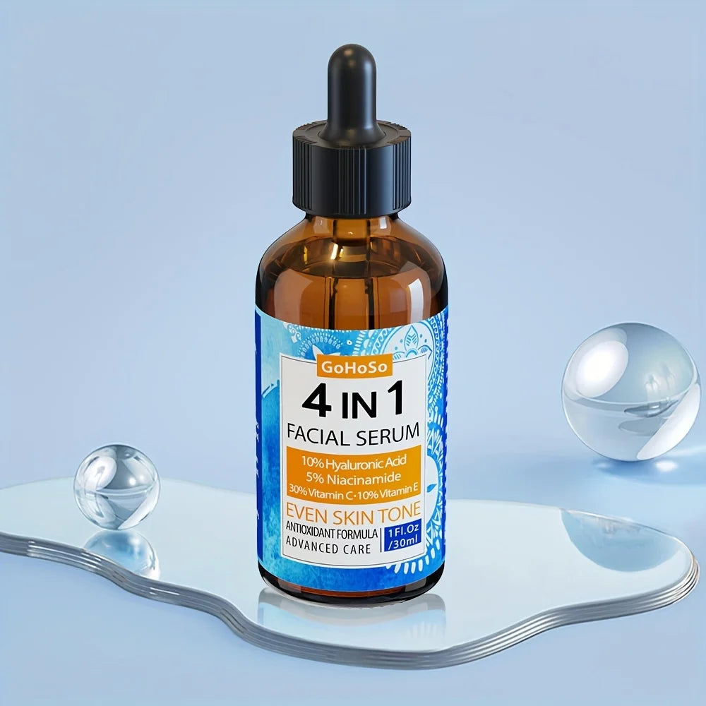 4-in-1 Face Serum with Hyaluronic Acid & Niacinamide